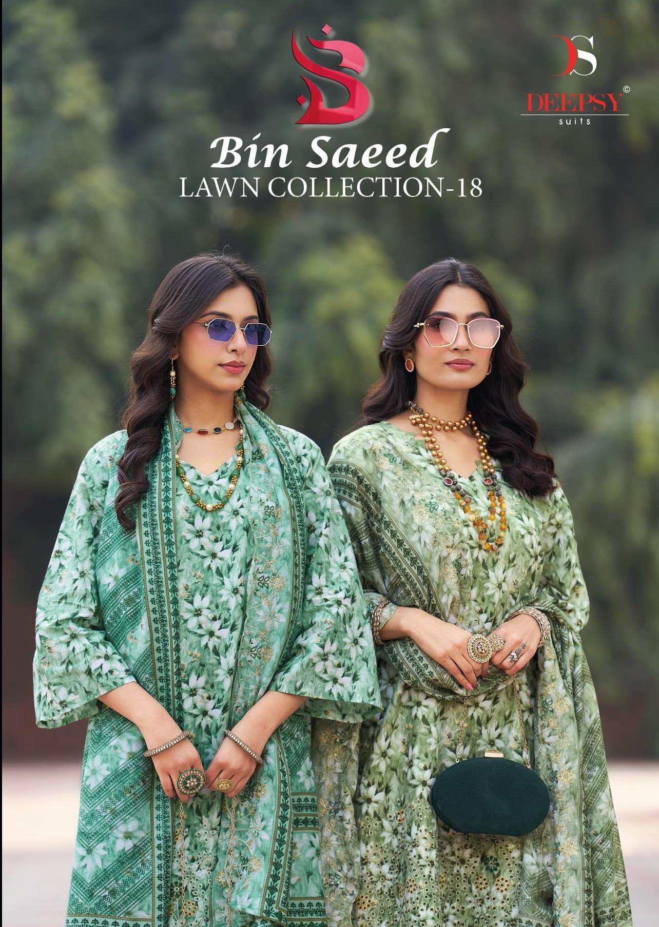 BIN SAEED LAWN COLLECTION VOL - 18 BY DEEPSY SUITS 